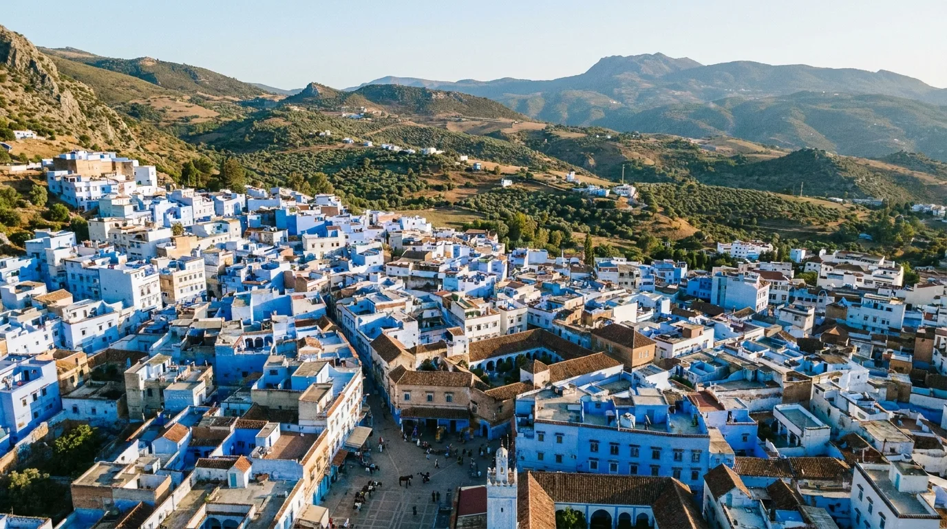 Chefchaouen — the blue-washed medina in the Rif mountains