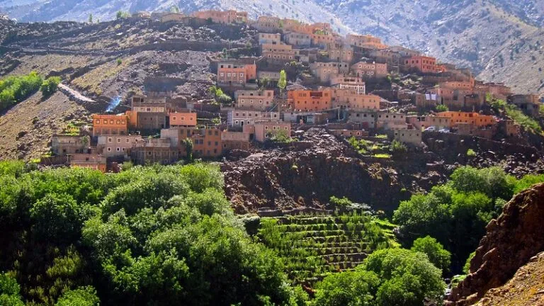 Imlil valley — Berber village in the High Atlas