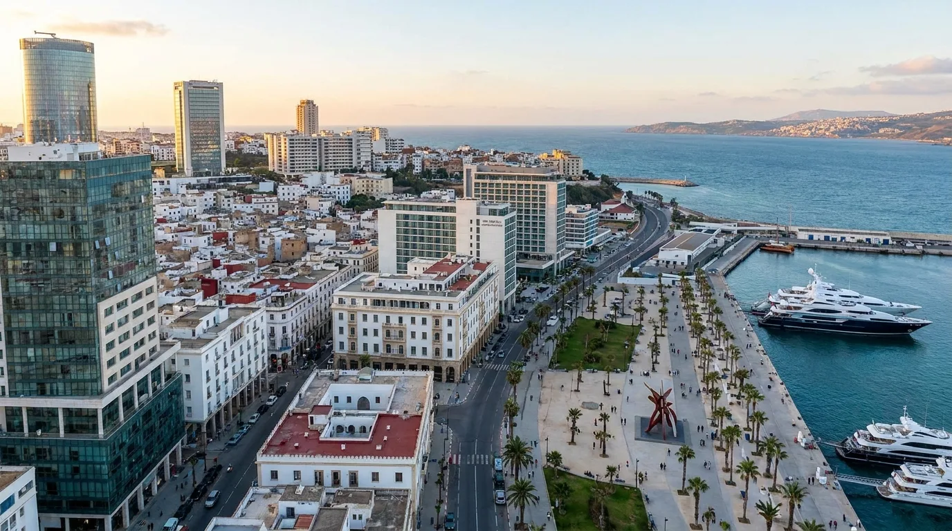 Tangier — port city at the Strait of Gibraltar
